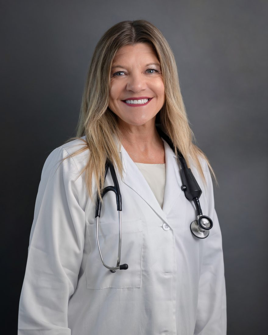 Doctor portrait with a stethoscope